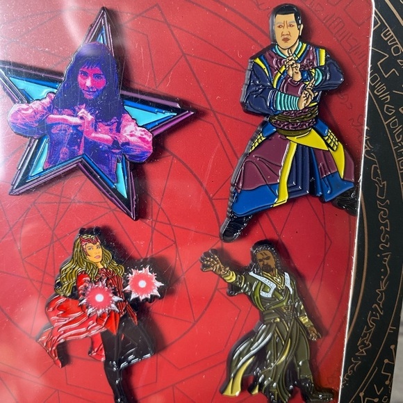Marvel Doctor Strange Multiverse of Madness Enamel Pins Gift NWT Marvel Universe - Picture 4 of 7